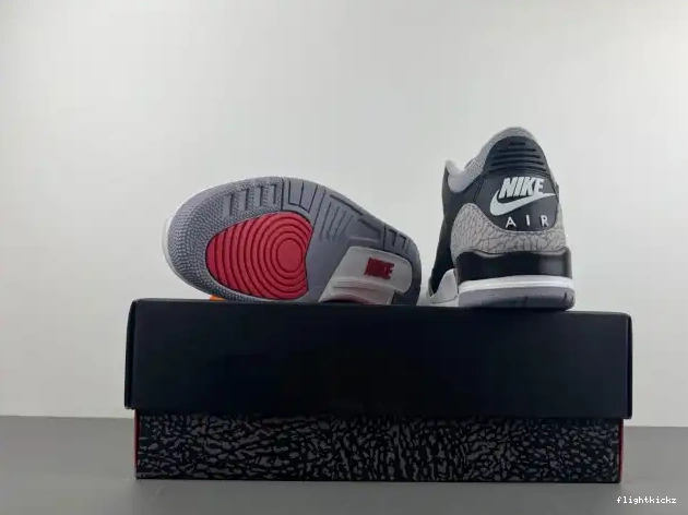 DN3707-010 Cement 3 Black Air Jordan 0515